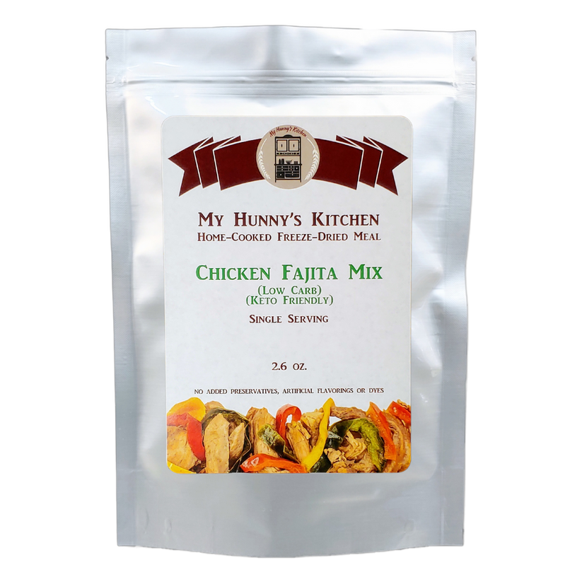 Chicken Fajita Mix - Freeze Dried Meal