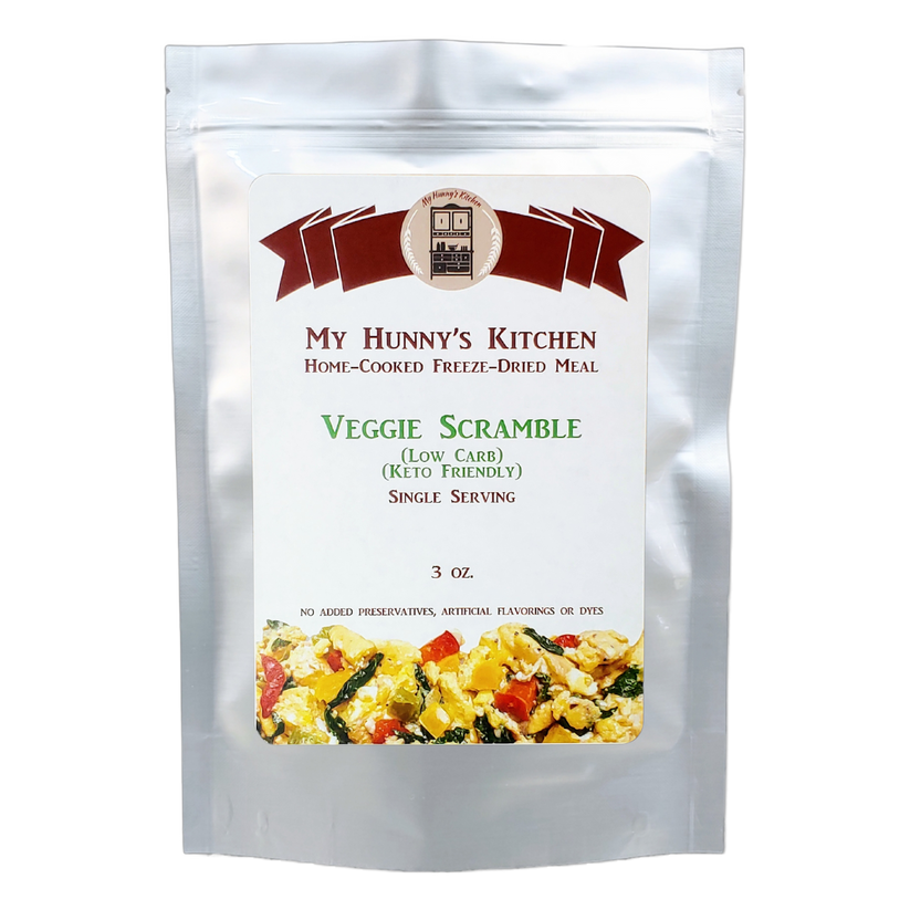 Veggie Scramble (Keto Friendly-Low Carb) - Freeze Dried Meal