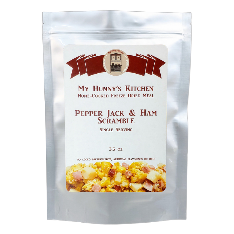Pepper Jack and Ham Breakfast Scramble - Freeze Dried Meal