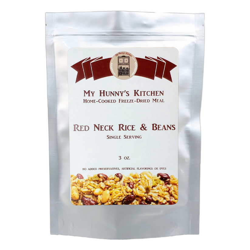 Redneck Beans and Rice - Freeze Dried Meal