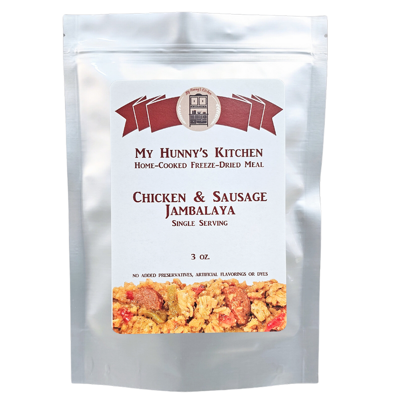 Chicken & Sausage Jambalaya - Freeze Dried Meal