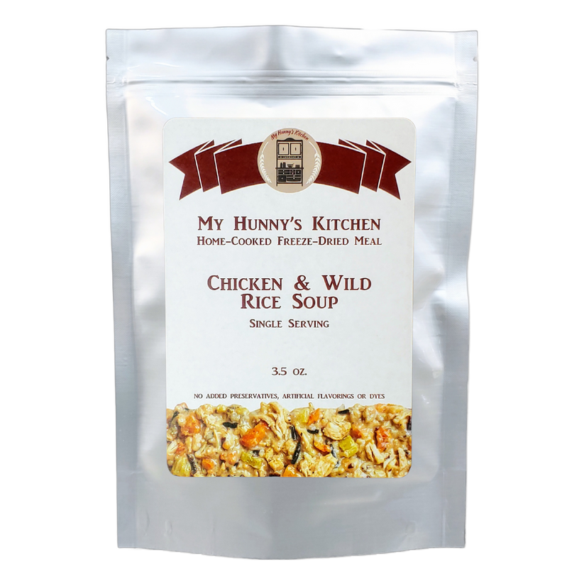 Chicken & Wild Rice Soup - Freeze Dried Meal