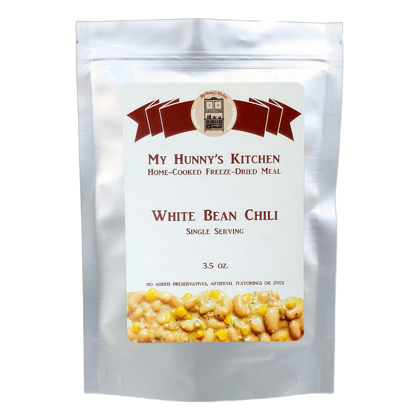 White Bean Chili Soup - Freeze Dried Meal